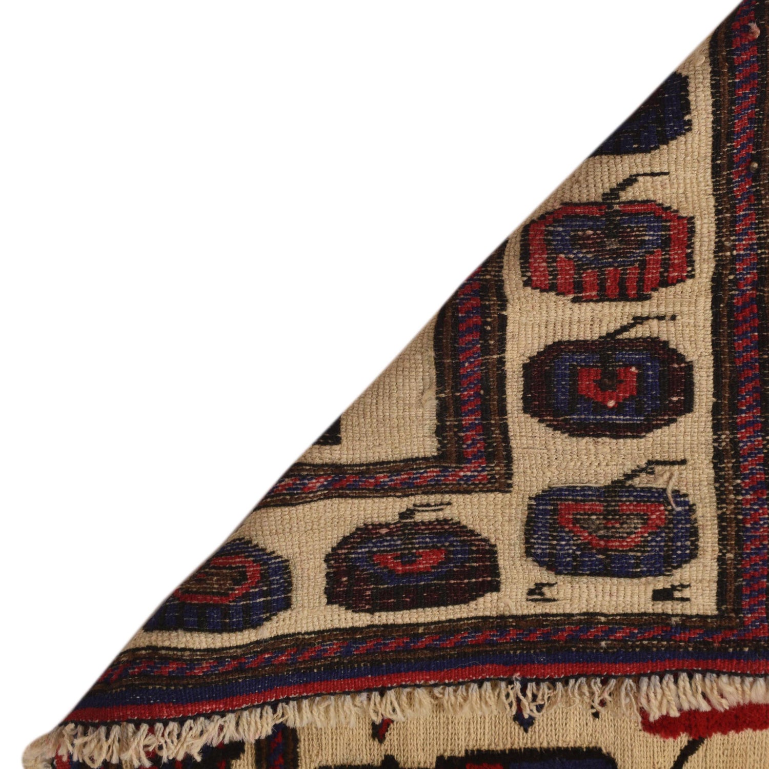 Hand Made Animal Pictorial Area Carpet 2' 9" x 3' 9" ft / 85 x 114 cm - No. G35521