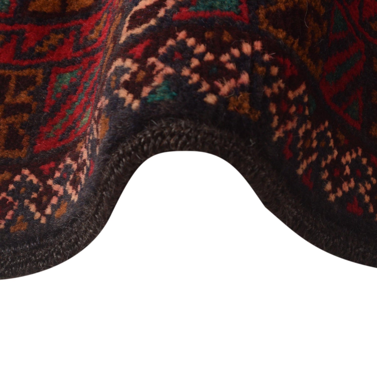 Red Color Baloch Runner 2' 9" x 7' 0" ft / 85 x 213 cm - No. G35522