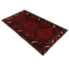 Red Color Baloch Runner 3' 1" x 6' 0" ft / 93 x 183 cm - No. G35812