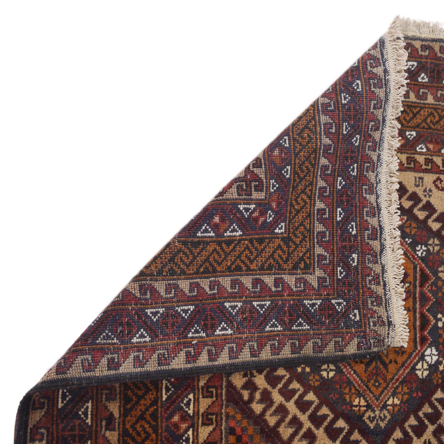 Traditional Baloch Rug 3' 1" x 4' 9" ft / 93 x 144 cm - No. G35858