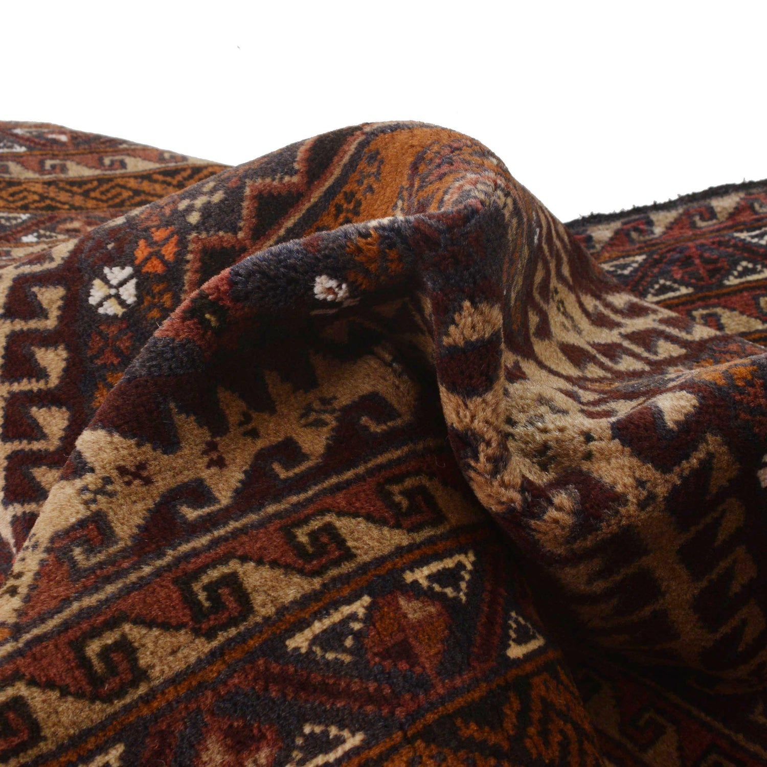 Traditional Baloch Rug 3' 1" x 4' 9" ft / 93 x 144 cm - No. G35858