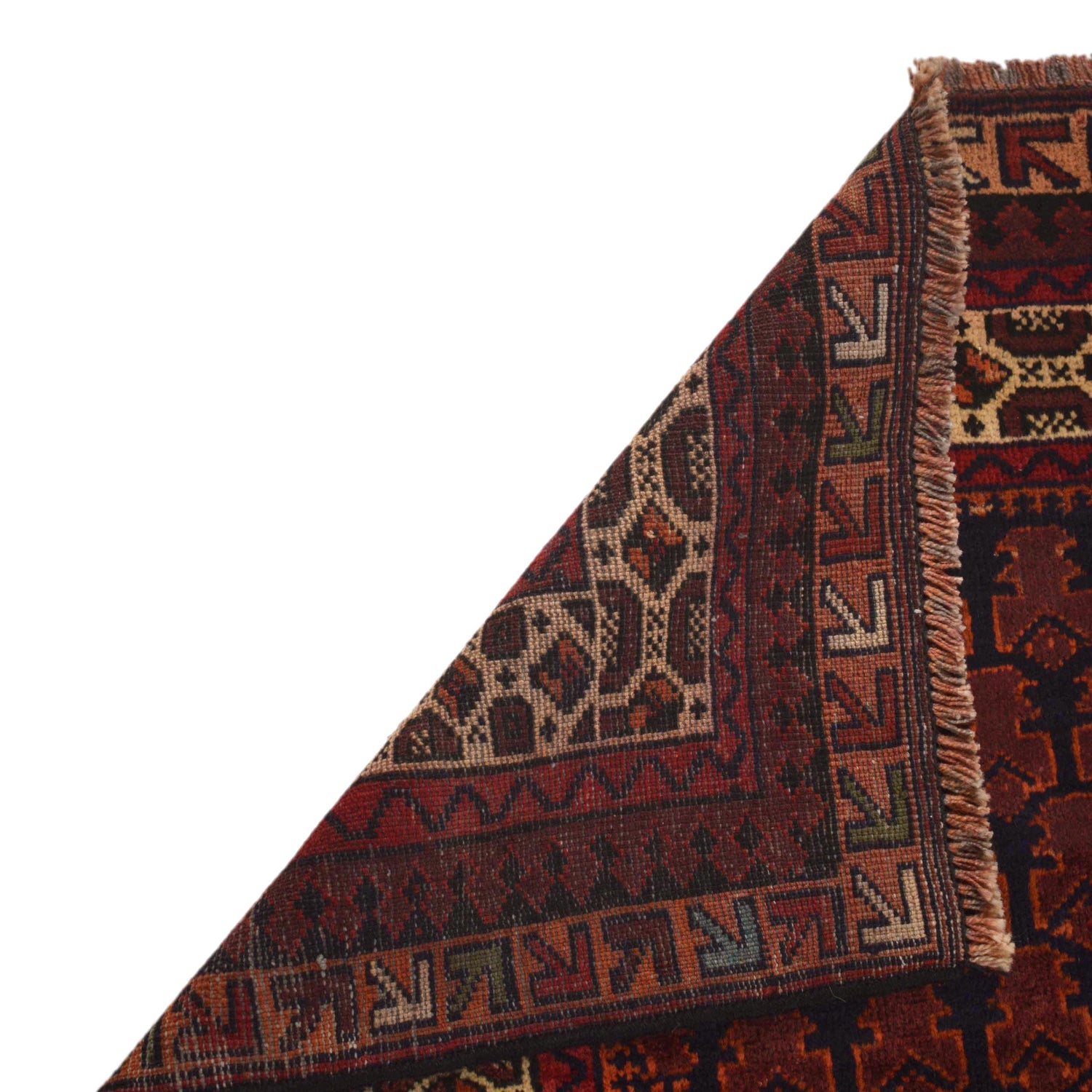 Handmade Prayer Rug 2' 11" x 4' 8" ft / 88 x 143 cm -No. G35861