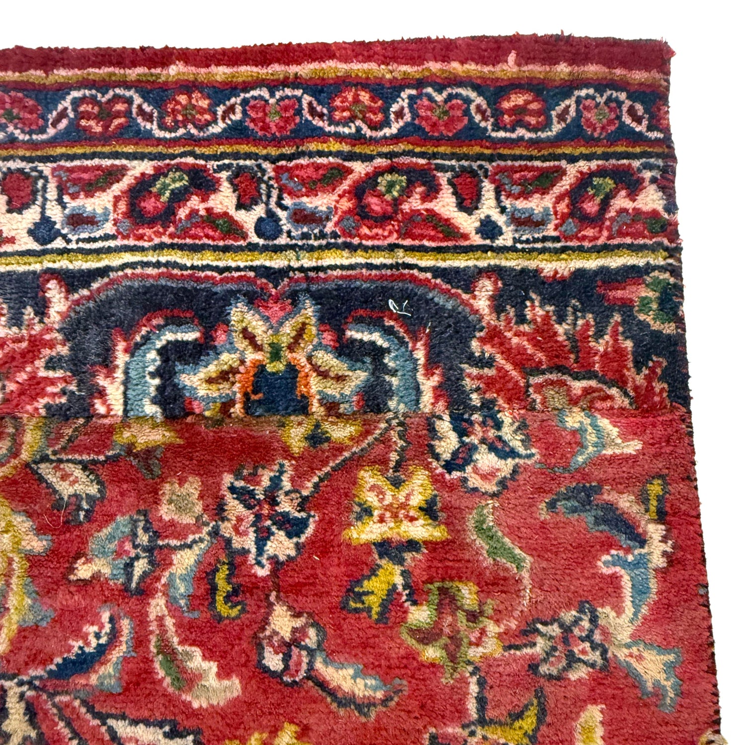 Handmade Vintage Patchwork Area Rug 5' 0" x 7' 10" ft / 138 x 253 cm - No. G36688