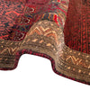Traditional Wool Patchwork Area Rug 4' 1" x 5' 11" ft / 125 x 180 cm - No. G36689