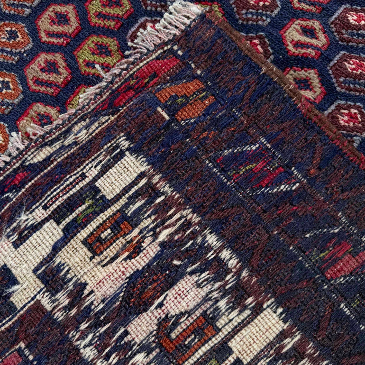 Handmade Maliki Kilim 3' 9" x 4' 1" ft / 114 x 124 cm - No. G36713