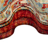 Hand Knotted Persian Heriz Area Rug 6' 9" x 9' 7" ft / 207 x 293 cm - No. G37287