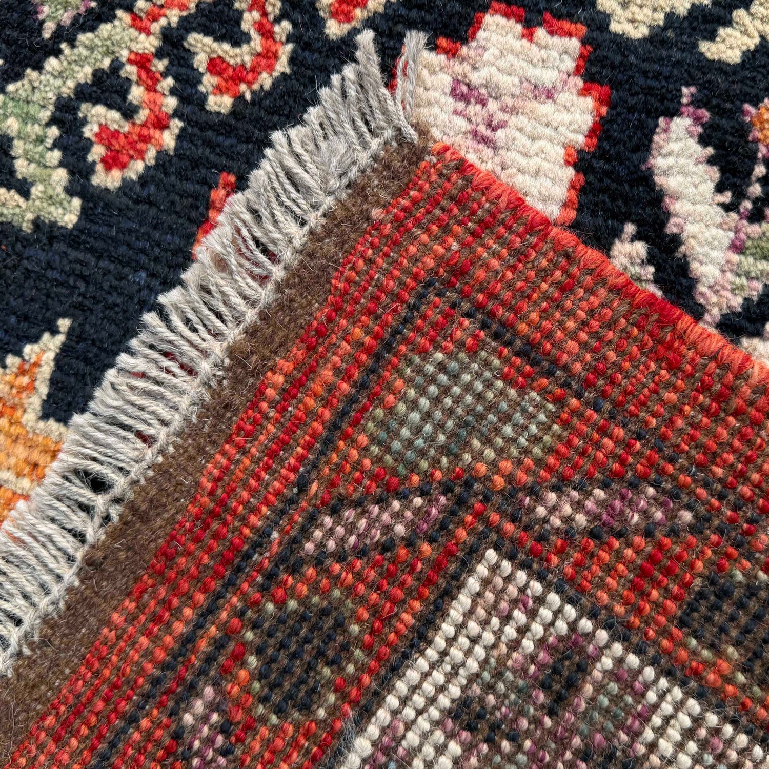Shirazi Hand Knotted Carpet 6' 7" x 9' 7" ft / 201 x 292 cm - No. G37288