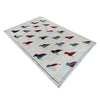 Hand Knotted Embroidery Kelim 3' 3" x 5' 9" ft / 99 x 174 cm - No. G37358