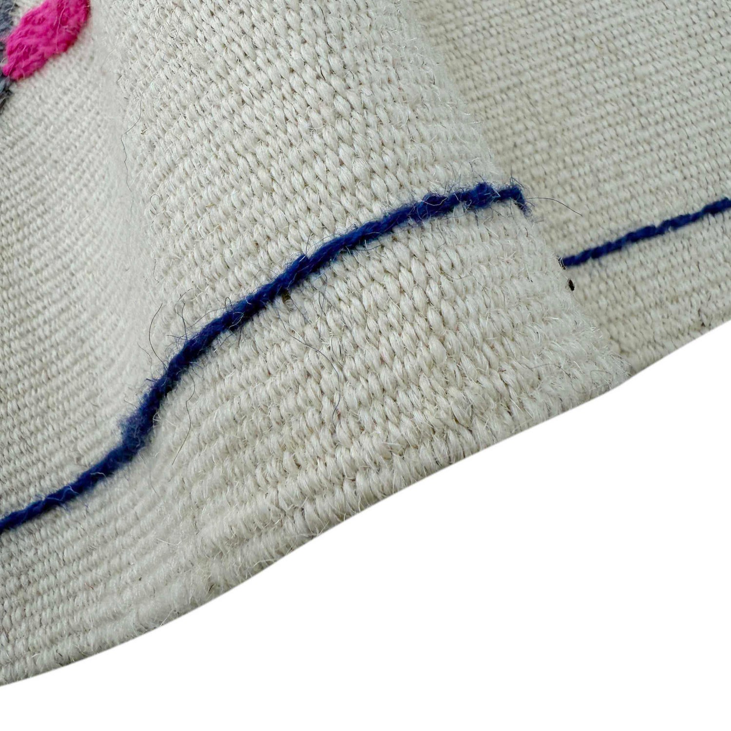 Pakistani Embroidery Kilim 3' 9" x 6' 4" ft / 115 x 192 cm - No. G37360