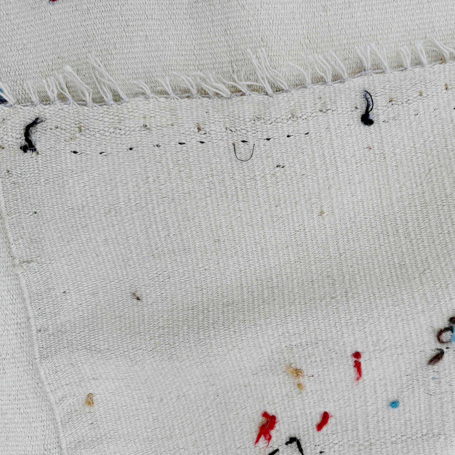 Hand Knotted Embroidery Kelim 3' 2" x 5' 0" ft / 97 x 153 cm - No. G37361