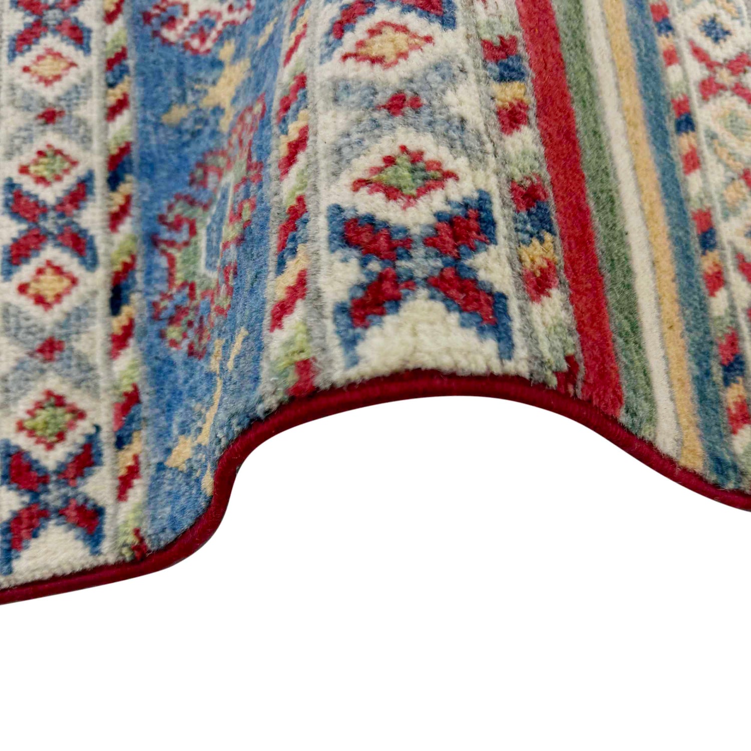 Hand Knotted Khurjeen Oriental Runner Rug 1' 10" x 5' 11" ft / 57 x 180 cm - No. G37554