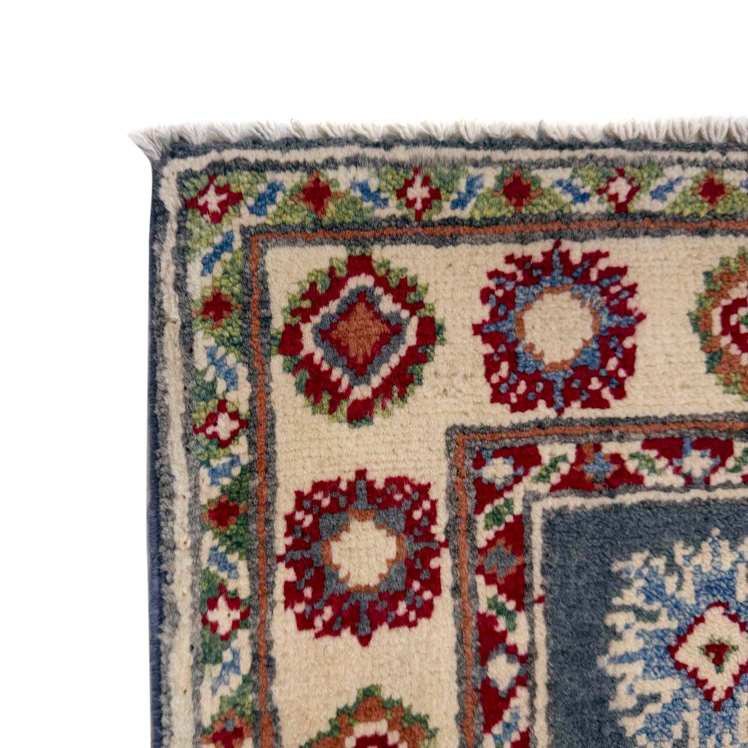 Handmade Kazak Area Runner Rug 2' 6" x 9' 9" ft / 76 x 298 cm - No. G37555