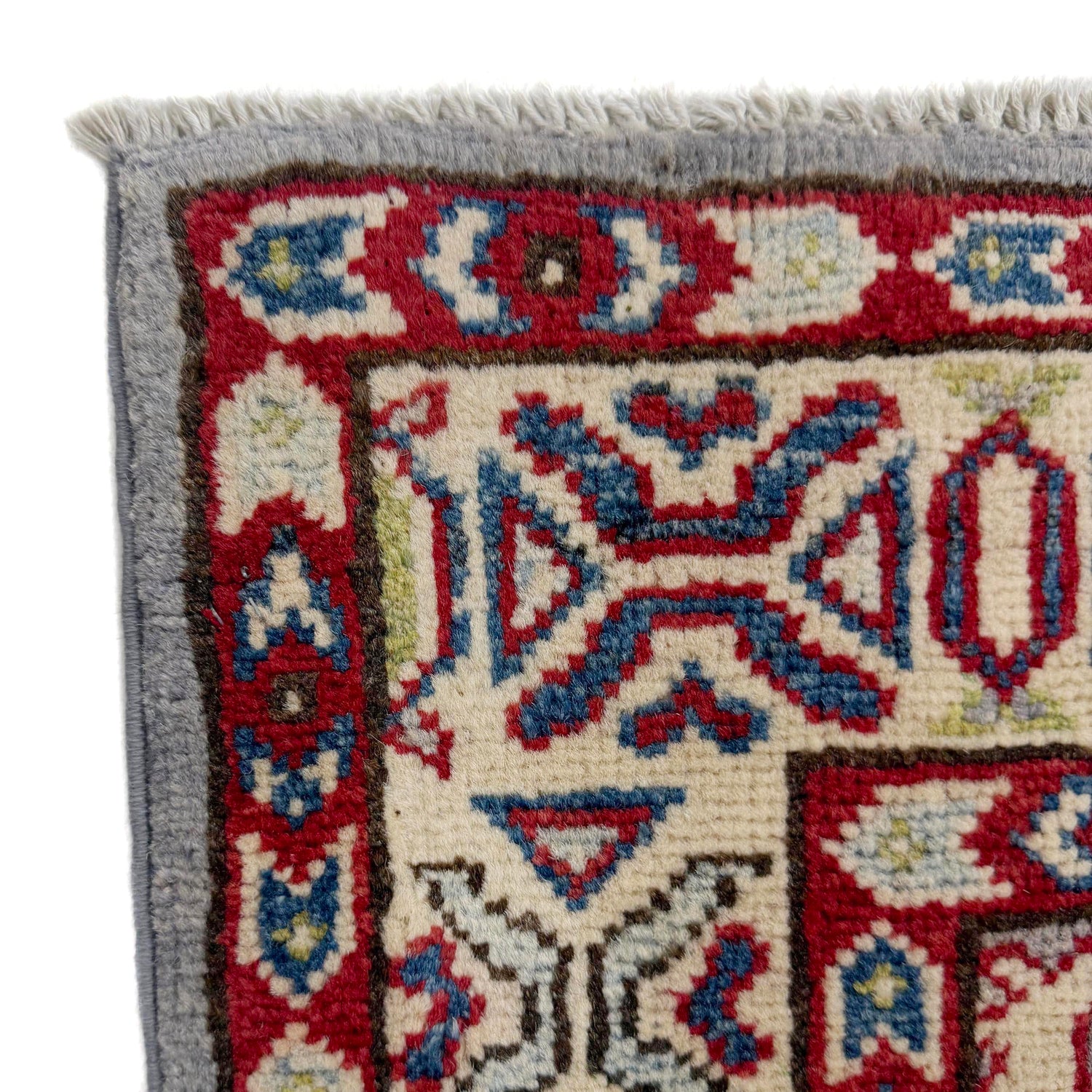 Multi Color Kazak Runner Rug 2' 7" x 6' 5" ft / 80 x 195 cm - No. G37556