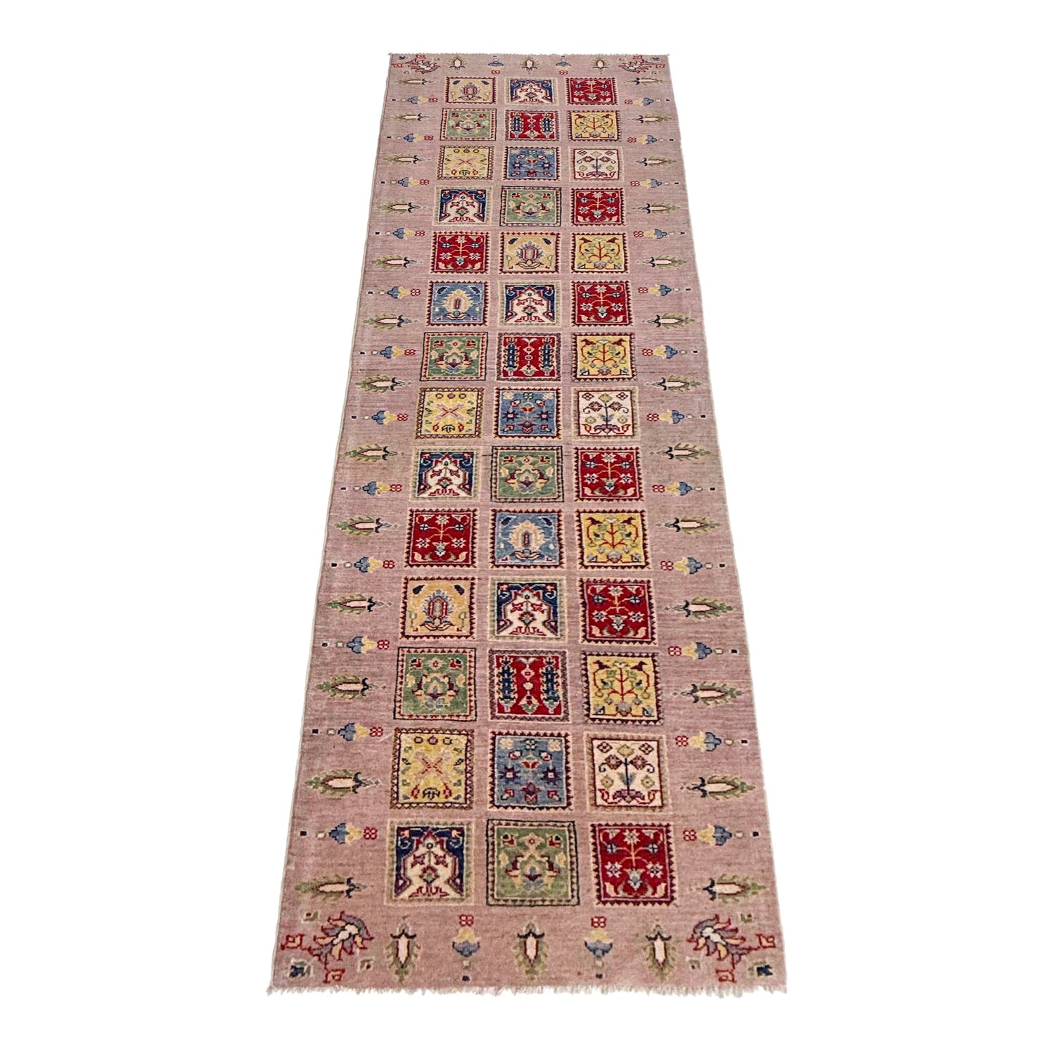 Oriental Bakhtiar Area Runner Rug  2' 8" x 9' 10" ft / 81 x 299 cm - No. G37558