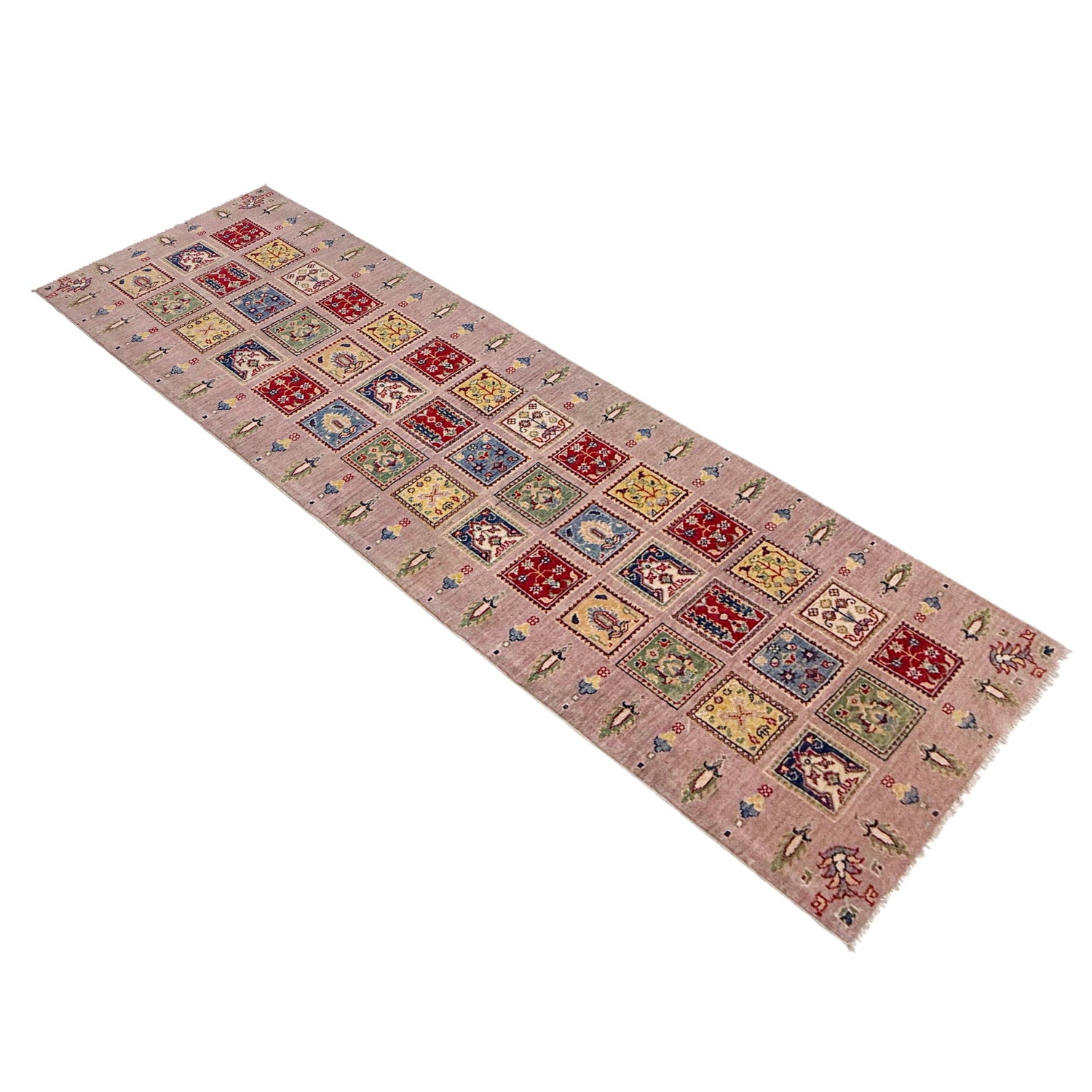 Oriental Bakhtiar Area Runner Rug  2' 8" x 9' 10" ft / 81 x 299 cm - No. G37558