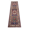 Multi Color Kazak Runner Rug 2' 5" x 10' 2" ft / 77 x 295 cm - No. G37561
