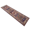 Multi Color Kazak Runner Rug 2' 5" x 10' 2" ft / 77 x 295 cm - No. G37561