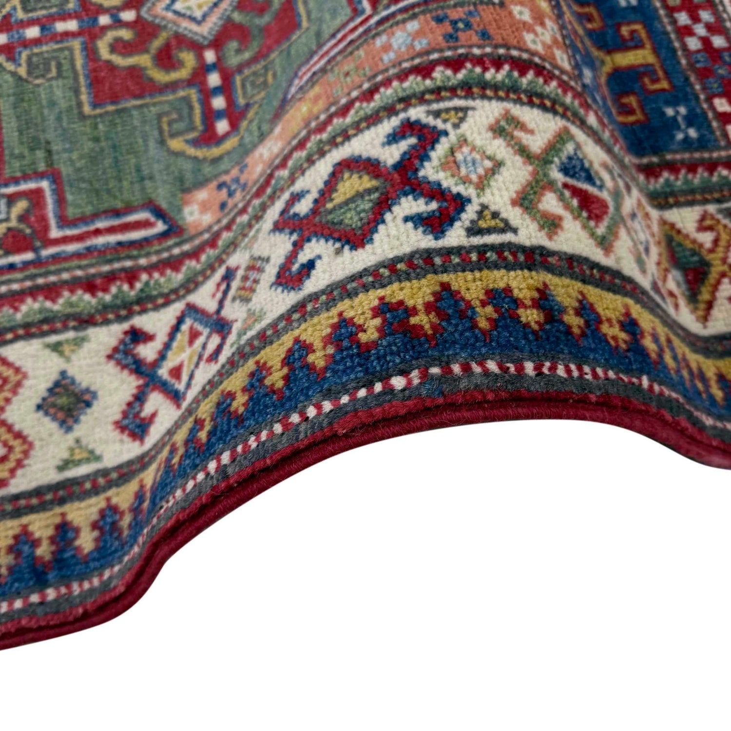 Multi Color Kazak Runner Rug 2' 5" x 10' 2" ft / 77 x 295 cm - No. G37561