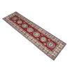 Hand Knotted Kazak Oriental Runner Rug 2' 8" x 9' 10" ft / 81 x 300 cm - No. G37562