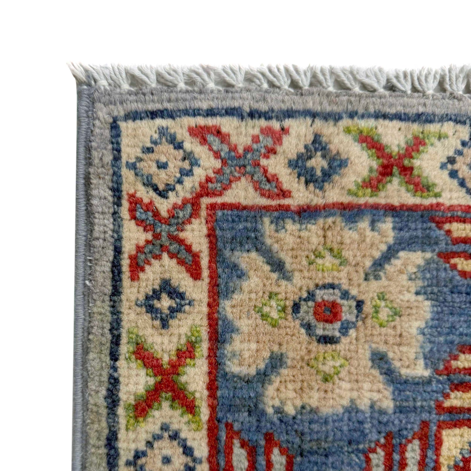 Hand knotted Kazak Runner Rugs 2' 7" x 9' 8" ft / 80 x 295 cm - No. G37564