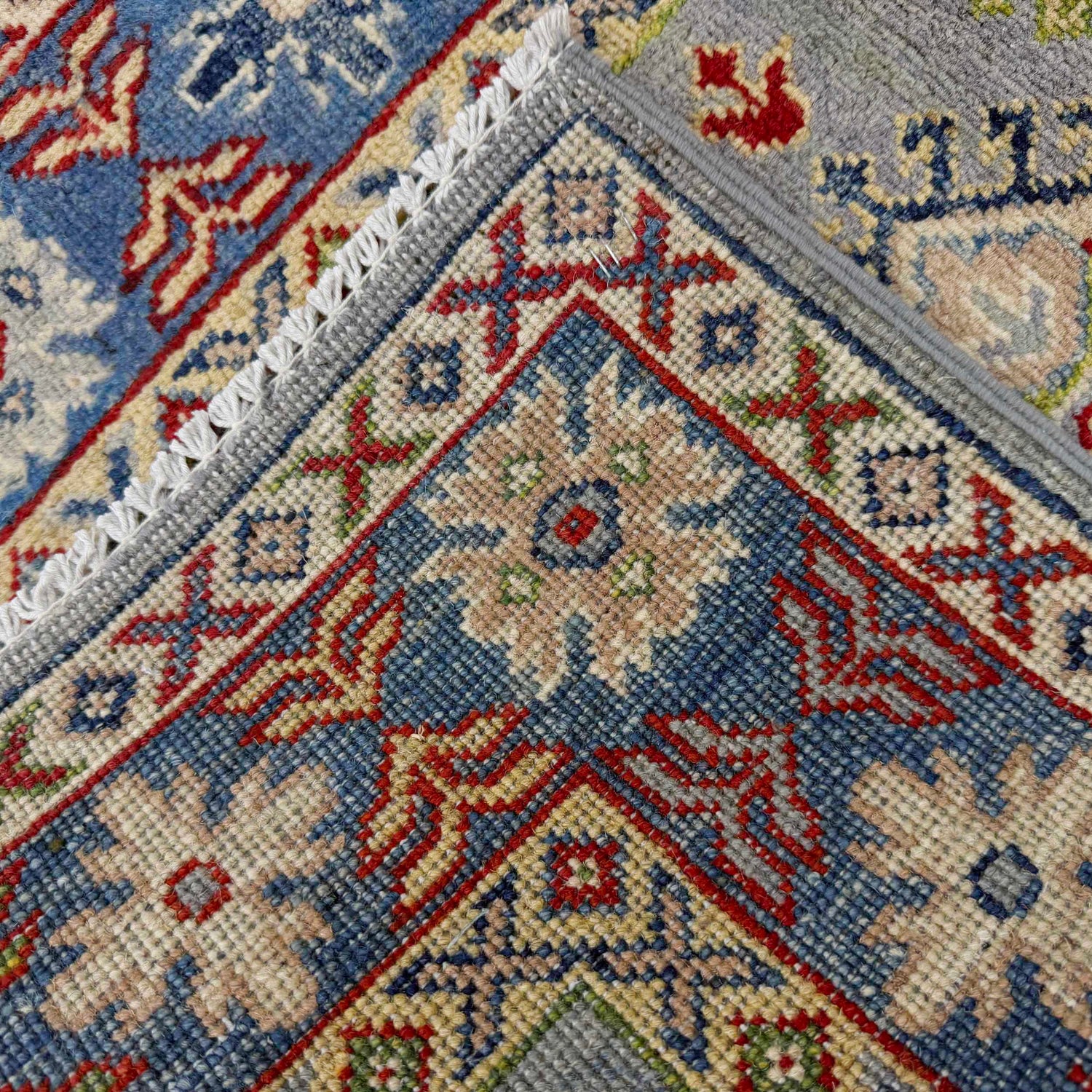Hand knotted Kazak Runner Rugs 2' 7" x 9' 8" ft / 80 x 295 cm - No. G37564
