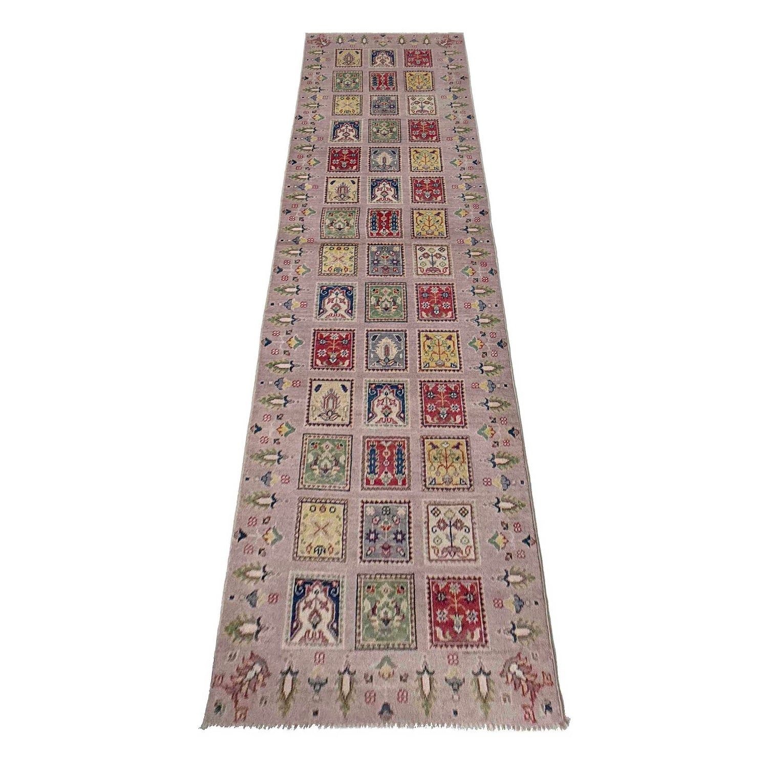 Oriental Bakhtiar Area Runner Rug  2' 9" x 10' 2" ft / 83 x 309 cm - No. G37565