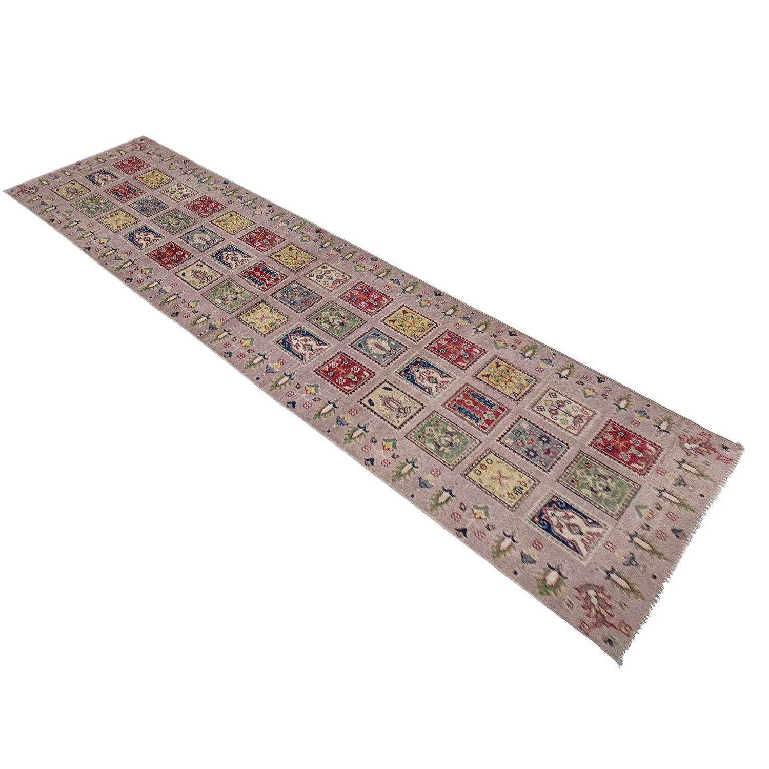 Oriental Bakhtiar Area Runner Rug  2' 9" x 10' 2" ft / 83 x 309 cm - No. G37565