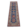 Hand knotted Kazak Runner Carpet 2' 7" x 9' 5" ft / 80 x 288 cm - No. G37566