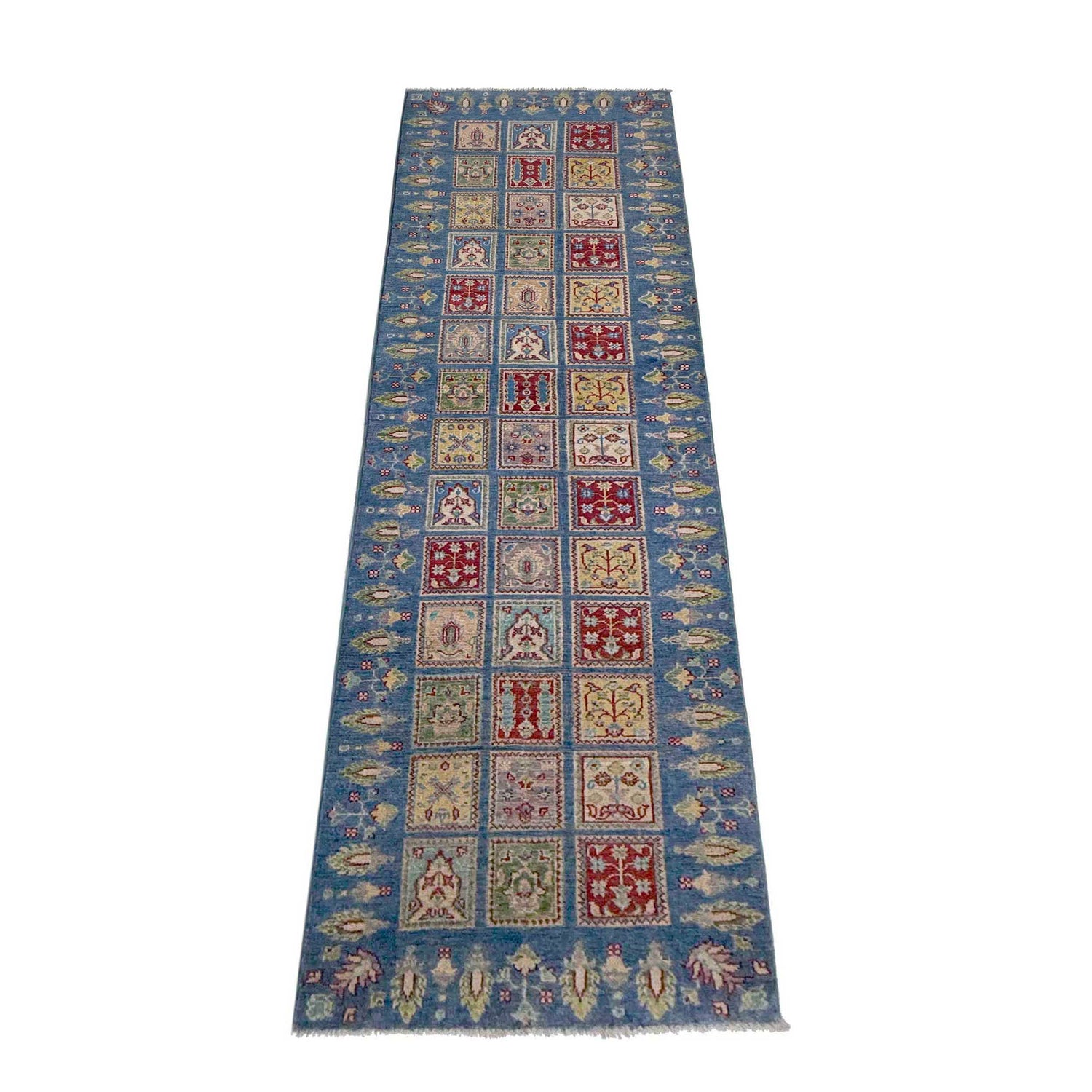 Oriental Bakhtiar Area Runner Carpet  2' 7" x 9' 6" ft / 78 x 290 cm - No. G37568