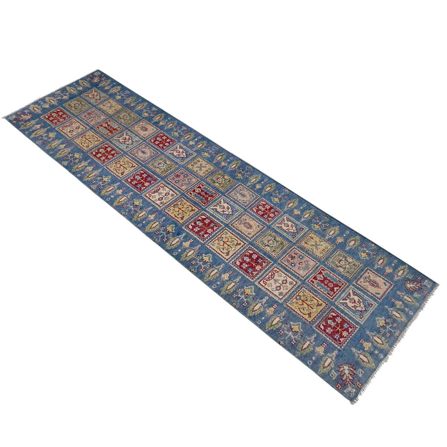 Oriental Bakhtiar Area Runner Carpet  2' 7" x 9' 6" ft / 78 x 290 cm - No. G37568