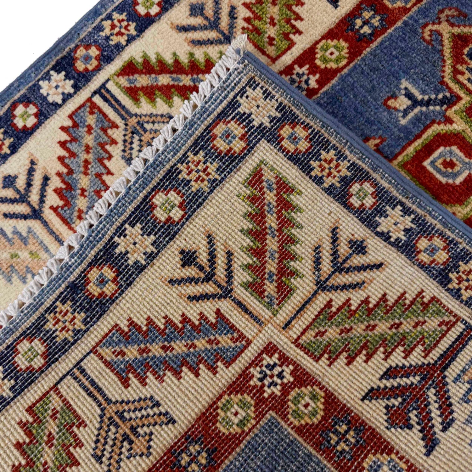 Oriental Kazak Runner Rug 2' 8" x 9' 9" ft / 82 x 296 cm - No. G37569