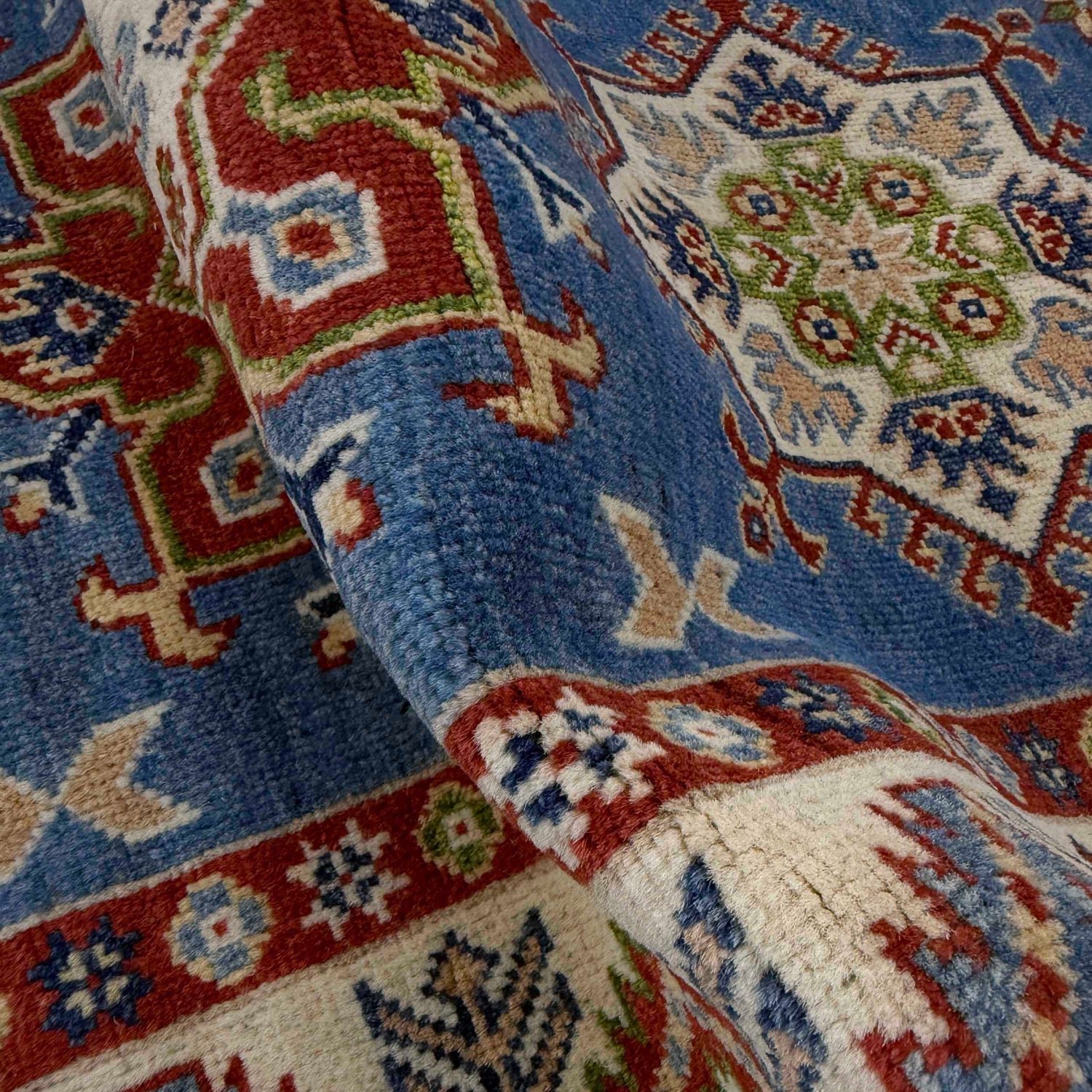 Oriental Kazak Runner Rug 2' 8" x 9' 9" ft / 82 x 296 cm - No. G37569