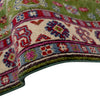 Green Color Kazak Runner Rug 2' 8" x 9' 11" ft / 82 x 301 cm - No. G37570