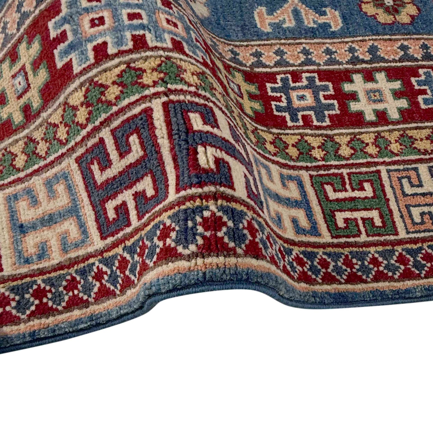 Hand knotted Kazak Rugs 4' 0" x 6' 6" ft / 123 x 198 cm - No. G37575