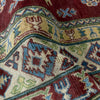 Hand knotted Kazak Carpet 6' 8" x 9' 11" ft / 203 x 302 cm - No. G37577