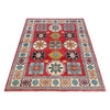 Hand knotted Kazak Carpet 5' 0" x 6' 6" ft / 152 x 199 cm - No. G37580
