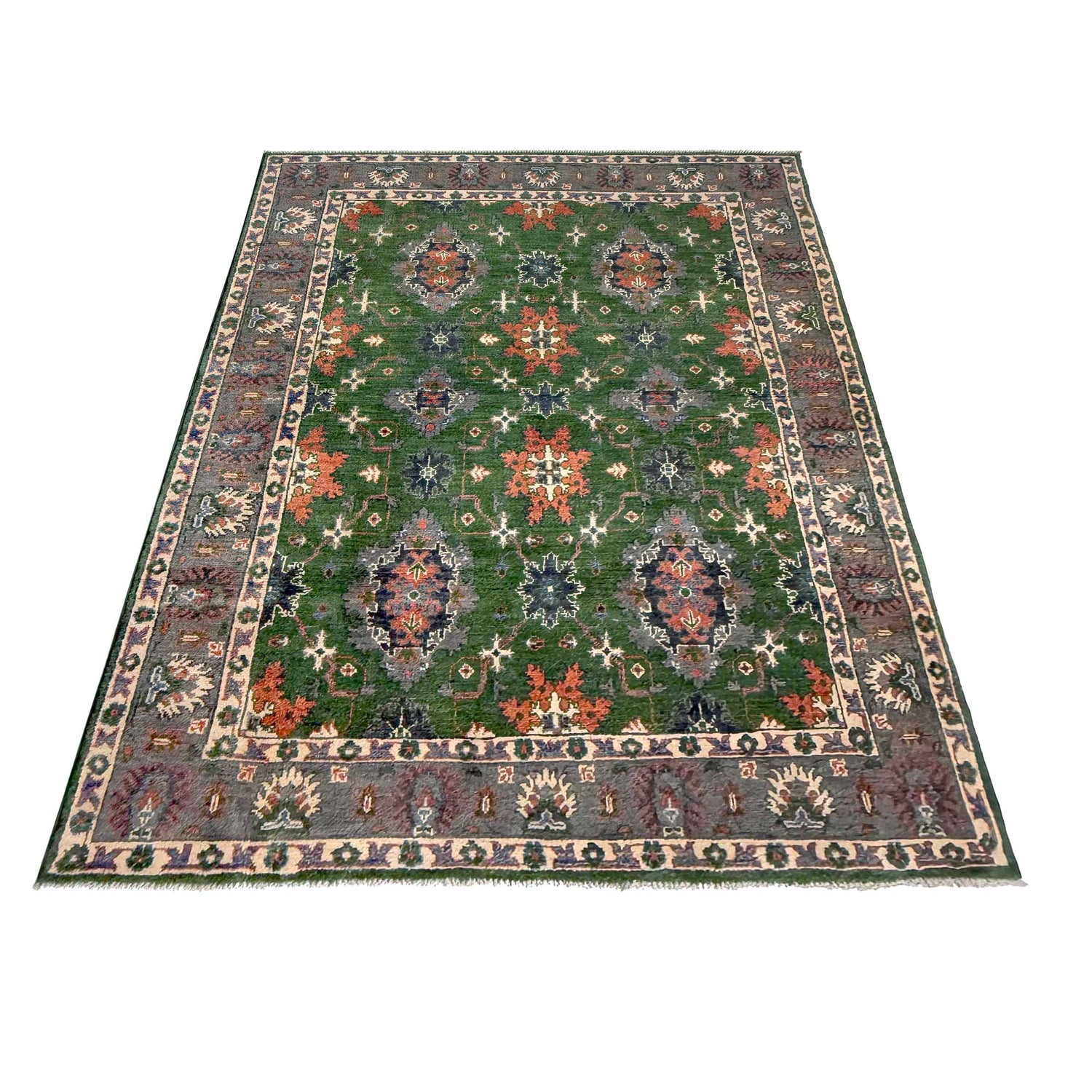 Oriental Kazak Rug 4' 10" x 7' 1" ft / 148 x 216 cm - No. G37582