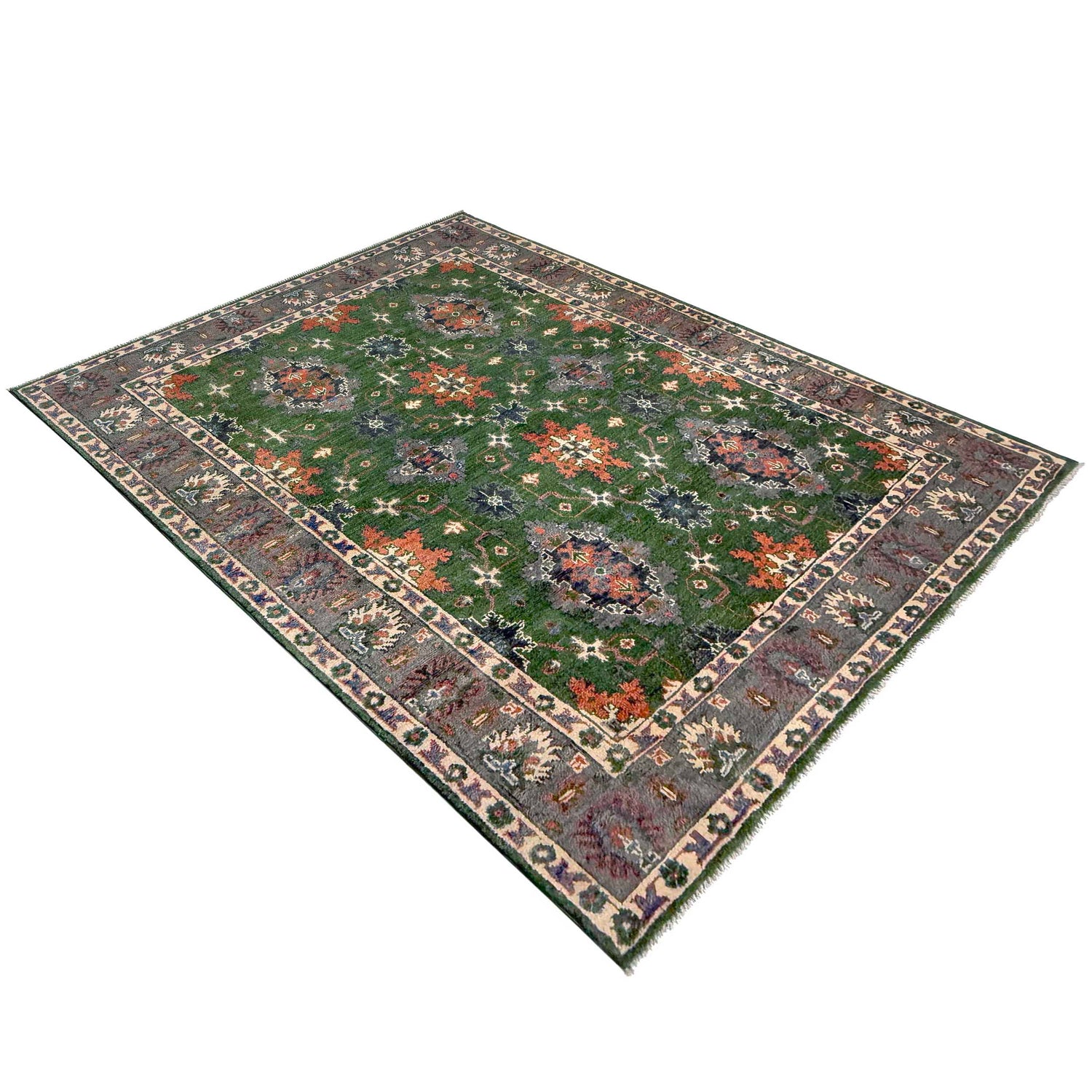 Oriental Kazak Rug 4' 10" x 7' 1" ft / 148 x 216 cm - No. G37582