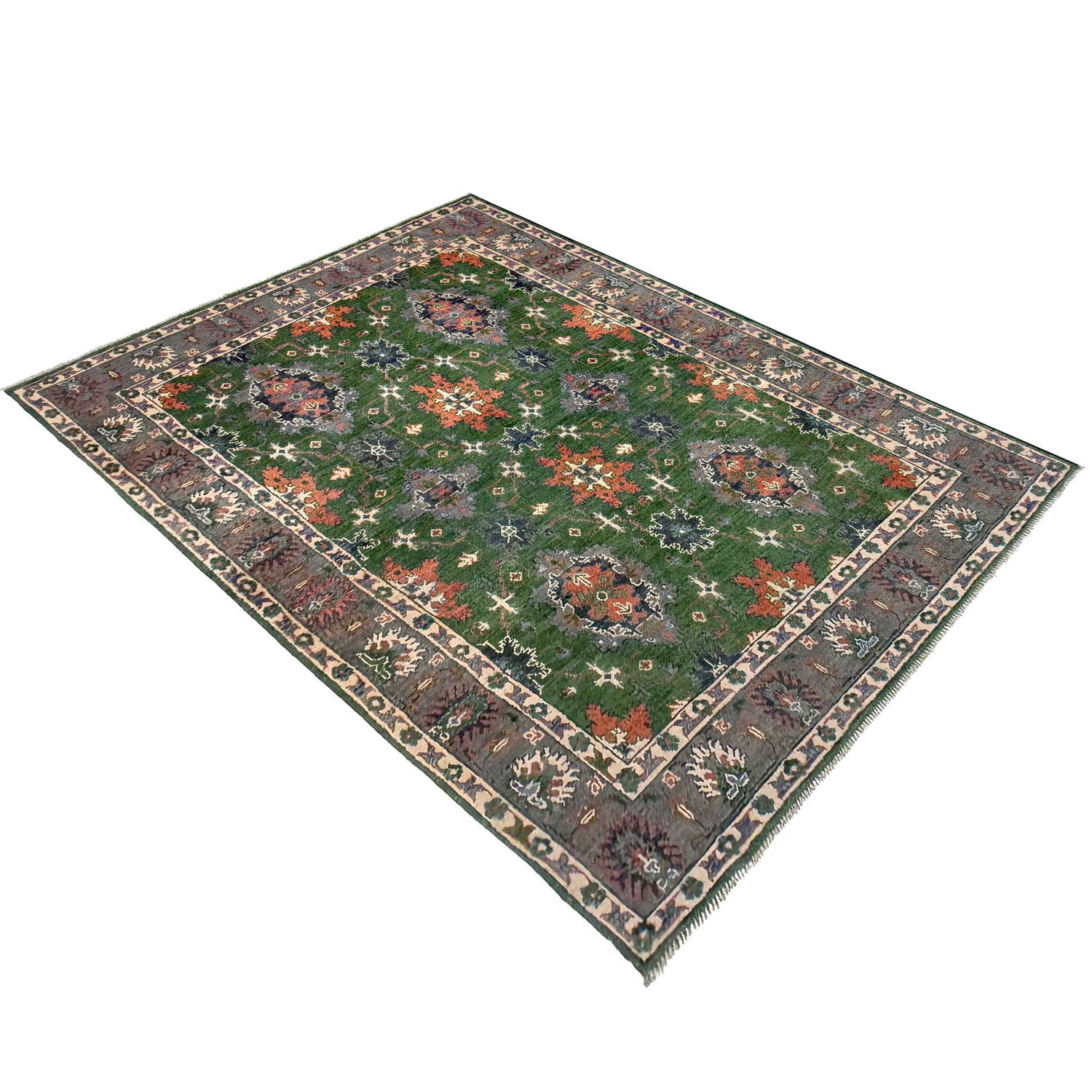 Oriental Kazak Rug 4' 10" x 7' 1" ft / 148 x 216 cm - No. G37582