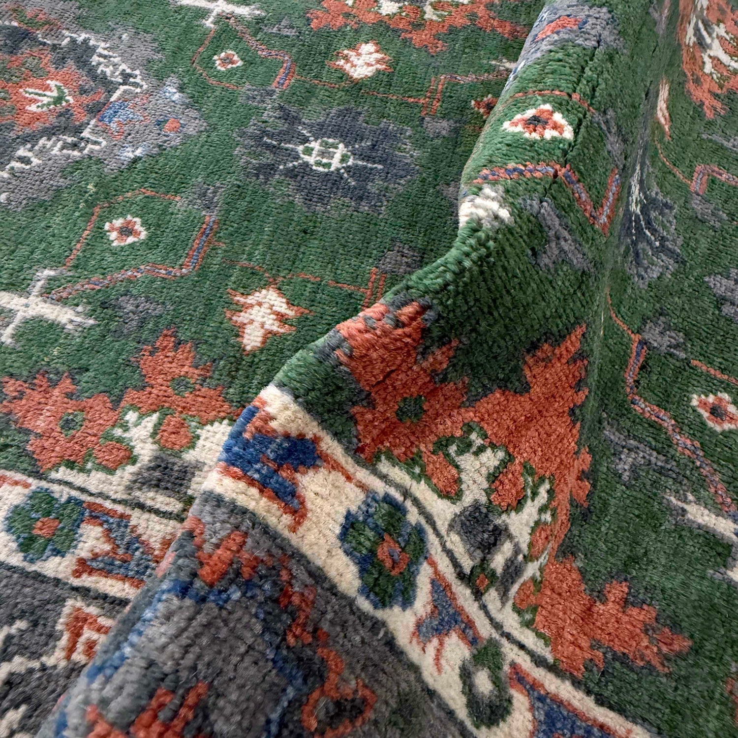 Oriental Kazak Rug 4' 10" x 7' 1" ft / 148 x 216 cm - No. G37582