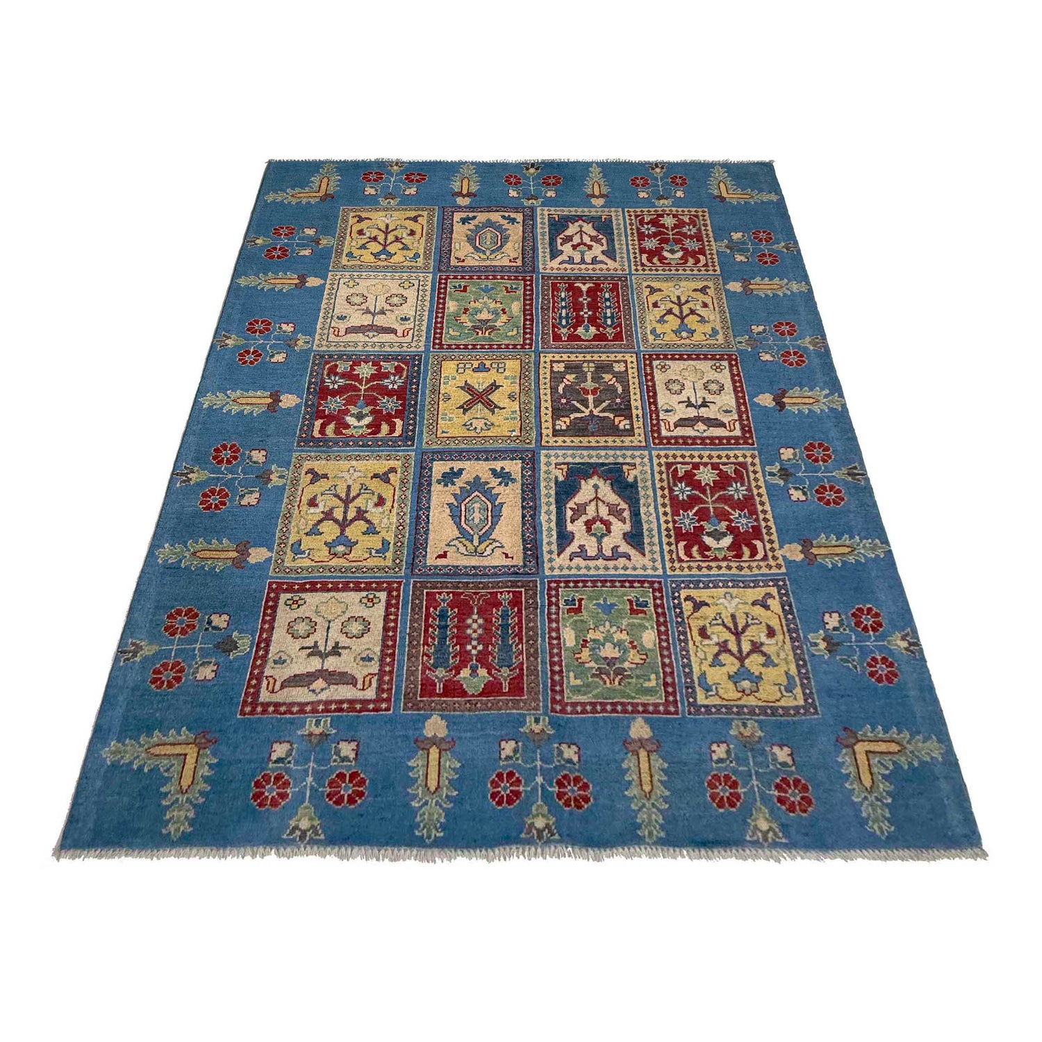 Oriental Bakhtiar Area Rug 4' 11" x 6' 6" ft / 150 x 198 cm - No. G37584