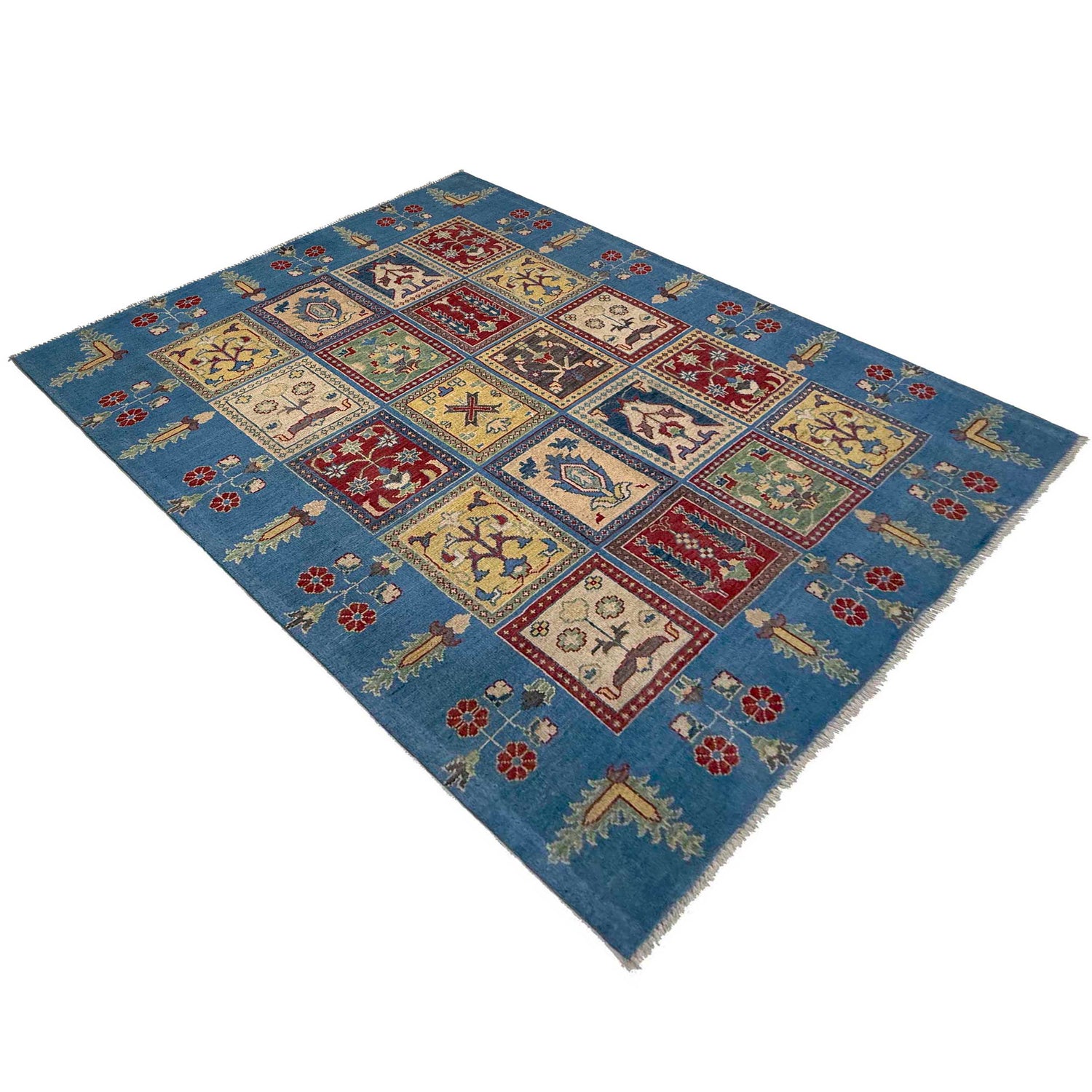 Oriental Bakhtiar Area Rug 4' 11" x 6' 6" ft / 150 x 198 cm - No. G37584