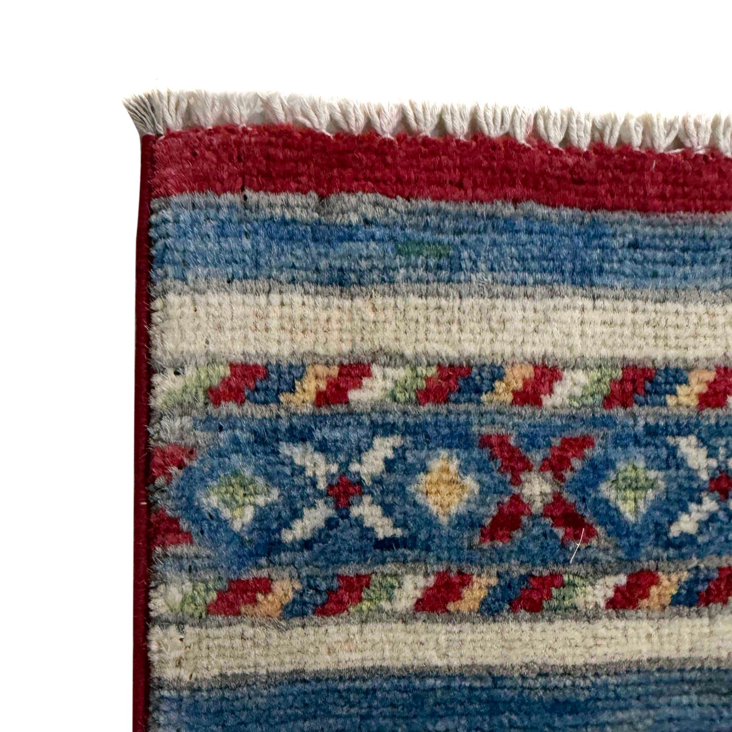Hand Knotted Persian Style Khurjin Runner Rug 1' 10" x 5' 10" ft / 57 x 179 cm - No. G37589