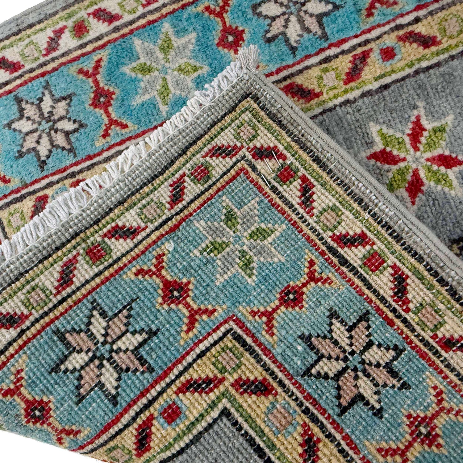 Oriental Kazak Runner Rug 2' 0" x 5' 6" ft / 61 x 168 cm - No. G37596