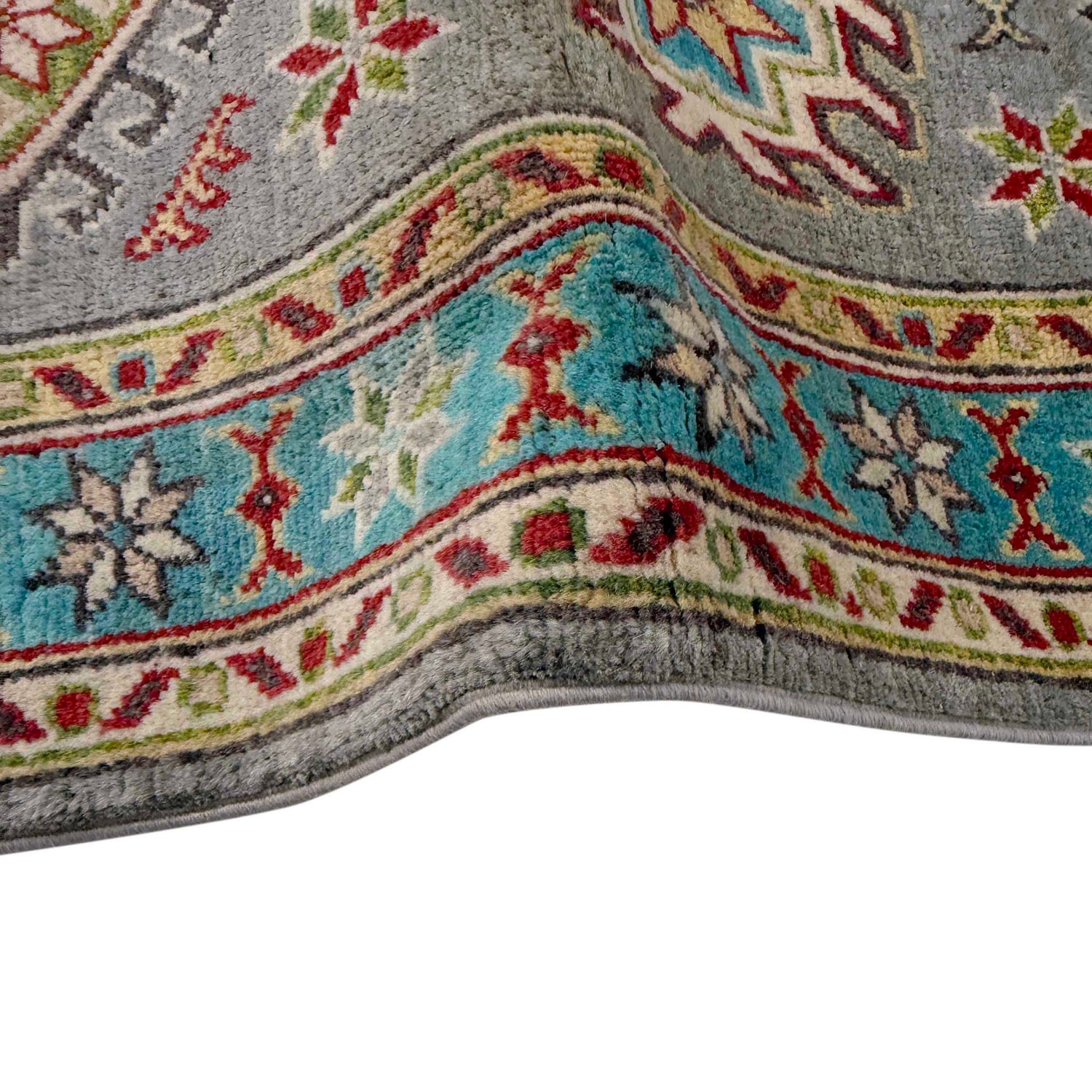 Oriental Kazak Runner Rug 2' 0" x 5' 6" ft / 61 x 168 cm - No. G37596