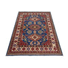 Hand knotted Kazak Carpet 4' 10" x 7' 3" ft / 147 x 220 cm - No. G37597