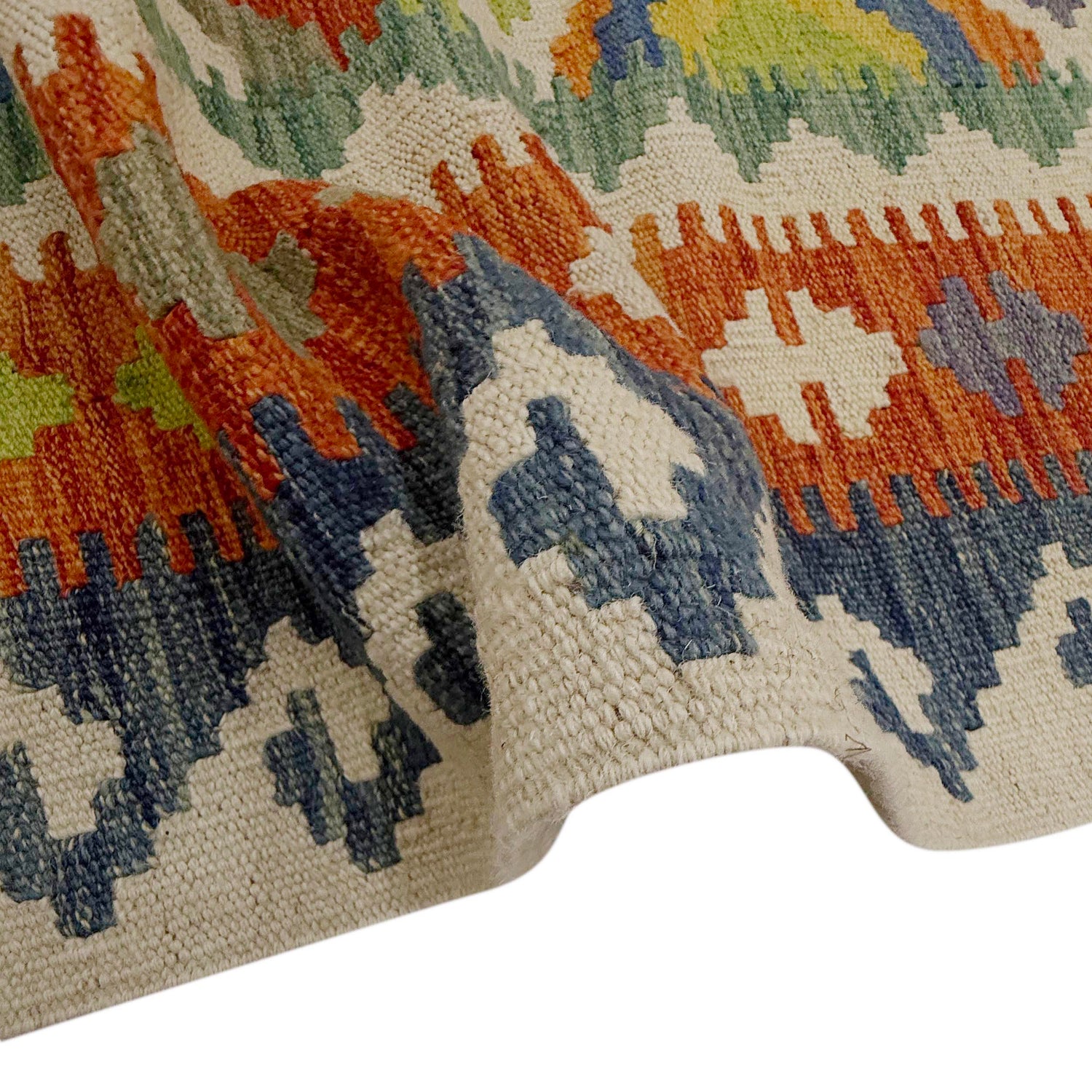 Medium Size Chobi Kilim 6' 9" x 10' 2" ft / 205 x 309 cm - No. G38826