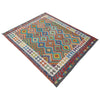 Handmade Afghan Vegetable Kilim 6' 9" x 9' 7" ft / 205 x 292 cm - No. G38830