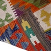 Handmade Afghan Vegetable Kilim 6' 9" x 9' 7" ft / 205 x 292 cm - No. G38830