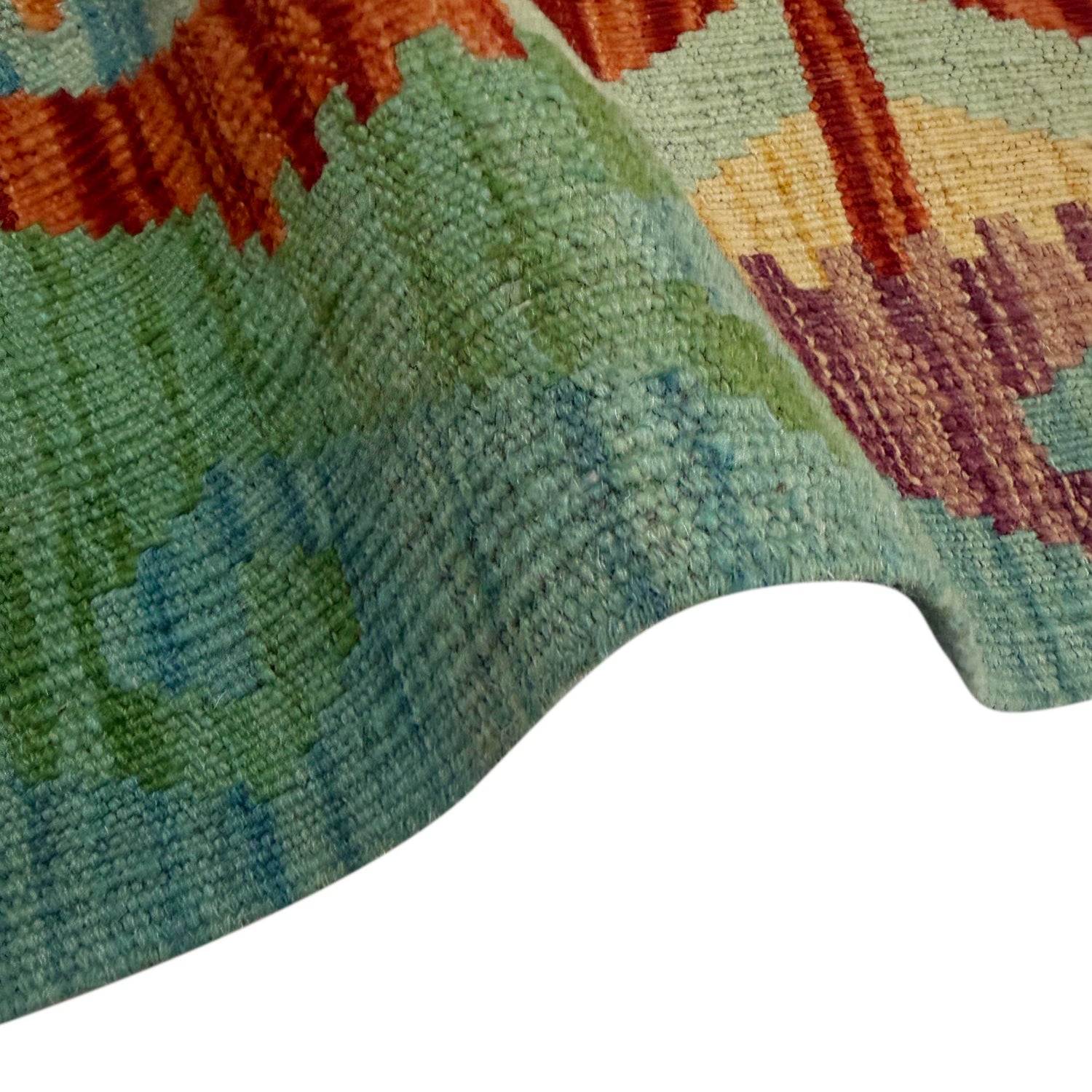 Handmade Vegetable Kelim 2' 7" x 4' 1" ft / 80 x 124 cm - No. G38833